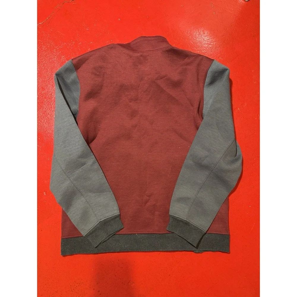 Men's North Face Jacket XL Red Zip Up Great Sleeves Collared